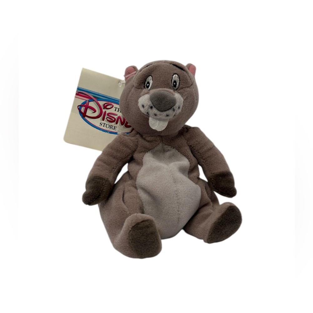DISNEY STORE Vintage Mini Bean Bag Gopher 8”